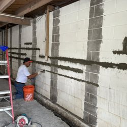 The Basement Kings - Cracks, Breaks and Broken areas should be chipped out and filled with the correct type of grout.