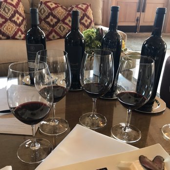 Cardinale Winery - Closer look at our tasting - Wine Tasting Room Near Me - Oakville, California