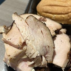 Texas Best Smokehouse - Turkey was delicious.