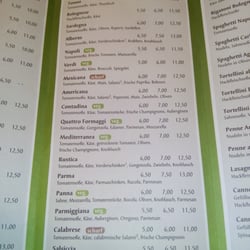 Osteria Napoli - Vielseitiges Pizzaangebot