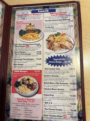 Menu photo 6 Jeb's Blueberry Hill Clovis, CA