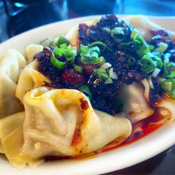 Noodle Kitchen - Red Dumplings are unique, full of flavor & texture - Chinese Near Me - Spring, Texas
