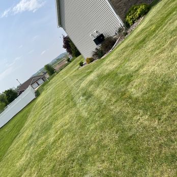 Enke Lawn Care - a green lawn with a house in the background - Snow Removal Near Me Enke Lawn Care - a green lawn with a house in the background - Snow Removal Near Me
