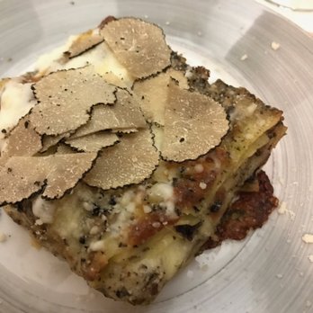 Osteria Barberini - Truffle Lasagna - was delicately made and tasted delicious ~15€ - Seafood Near Me - Rome, RM Osteria Barberini - Truffle Lasagna - was delicately made and tasted delicious ~15€ - Seafood Near Me - Rome, RM