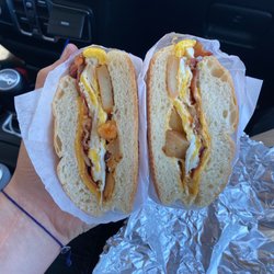 Gibson Delicatessen - BEC with home fries