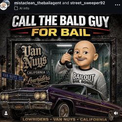 Bail Out Bail Bonds - Call the bald guy