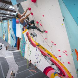 Class 5 Climbing - Lead wall at Class 5