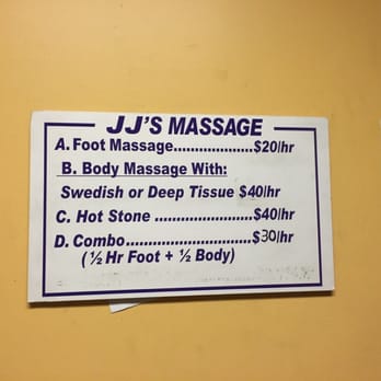JJ's Spa 2 - Prices - Massage Near Me - Los Angeles, California