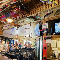 Bobbers - View from the north end bar seat