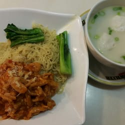佳記餐廳 - 瑤柱炸醬魚蛋撈麵