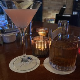 Cosmo and old fashioned drip drop style Cosmo and old fashioned drip drop style