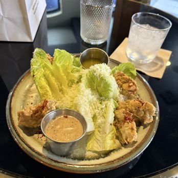 Maria's Oyster Bar - Fried oyster salad - Seafood Near Me - New Orleans, Louisiana
