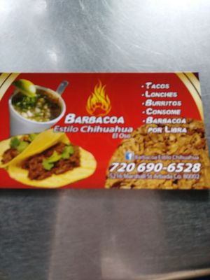 Barbacoa El Oso Estilo Chihuahua by null