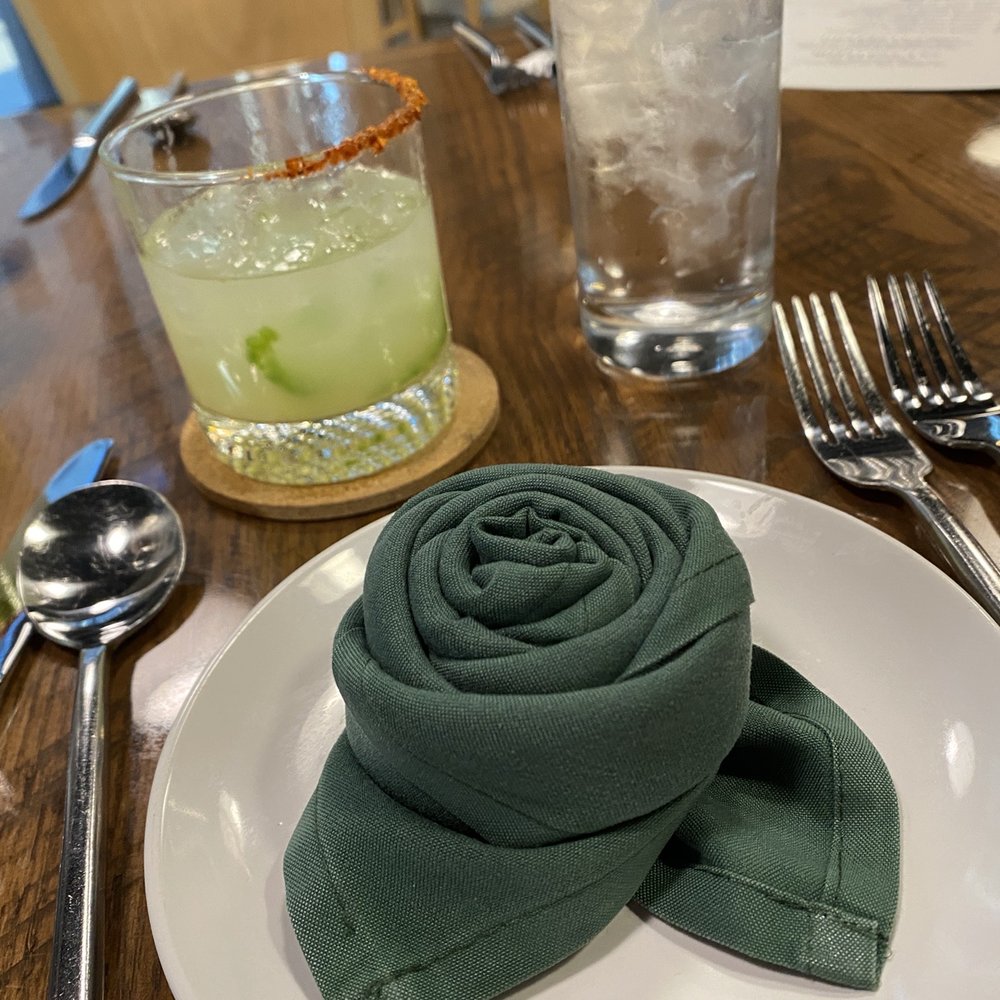 Verde - How absolutely adorable is this, plus spicy mezcal margarita. - New Mexican Cuisine Near Me - Bettendorf, Iowa