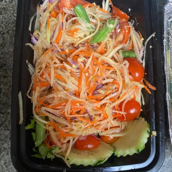 Basil & Co - Papaya Salad - Thai Near Me - Diamond Bar, California