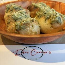 Yummy garlic bread