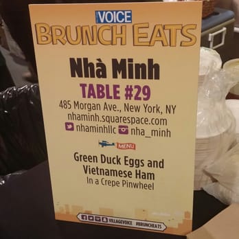 Village Voice Brunch Eats - Festivals Near Me - New York, New York Village Voice Brunch Eats - Festivals Near Me - New York, New York
