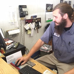 Main Street Automotive - Jared, been here since 2013 and always helpful to the customers by phone or at the front desk!! Always has a MAN beard!!