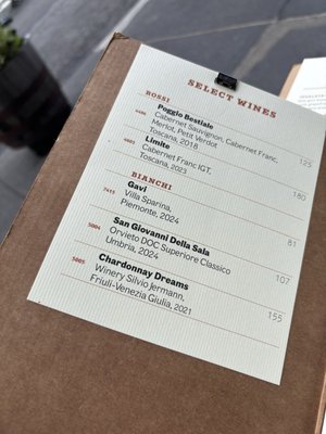 Menu photo 3 Morandi New York, NY Menu photo 3 Morandi New York, NY
