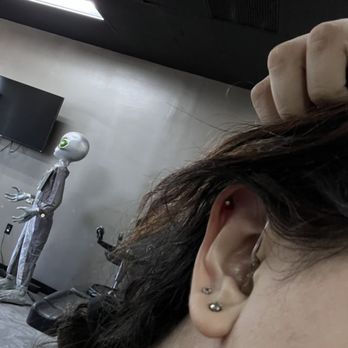 Area 51 Tattoo & Piercing - got my helix done - Piercing Near Me - Glendale, Arizona Area 51 Tattoo & Piercing - got my helix done - Piercing Near Me - Glendale, Arizona
