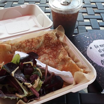 French Corner - Sun-dried tomato crepe sooo good! Hits the spot. - Breakfast & Brunch Near Me - Carlsbad, California