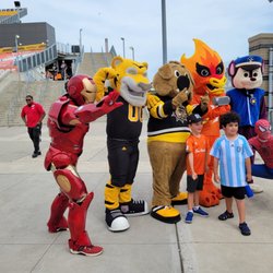Penny Pincher Costume - PPCI Forge FC Appreciation Day at Tim Horton's Field, July 2022
