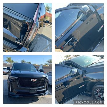 Envious Detailing - Front, side door, rear and left door windows tinted front is lighter tinted the rear is limo tint. - Auto Detailing Near Me - Orange, California Envious Detailing - Front, side door, rear and left door windows tinted front is lighter tinted the rear is limo tint. - Auto Detailing Near Me - Orange, California