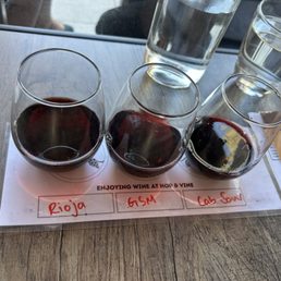 Red Wine Flight Red Wine Flight