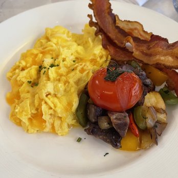Atrio Wine Bar & Restaurant - Two Eggs Any Style with Potatoes - Wine Bars Near Me - New York, New York