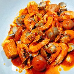 Bag O' Crab - Cajun shrimp and clams