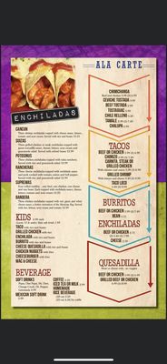 Menu photo 5 Cancun Mexican Restaurant  2 Linden, MI