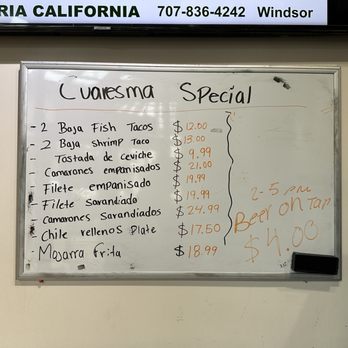 Taqueria California - Windsor - Menu-April 2026 - Mexican Near Me - Windsor, California Taqueria California - Windsor - Menu-April 2026 - Mexican Near Me - Windsor, California