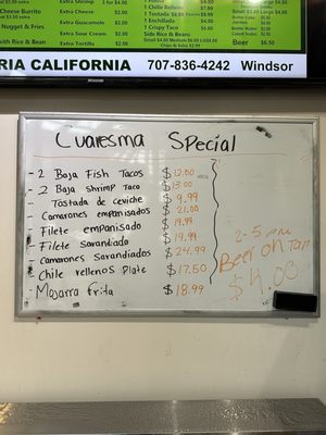 Menu photo 1 Taqueria California - Windsor Windsor, CA Menu photo 1 Taqueria California - Windsor Windsor, CA
