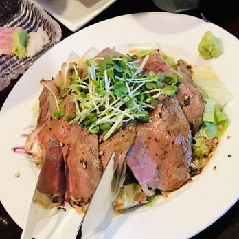Waraku - Roast Beef Salad - Izakaya Near Me - Torrance, California