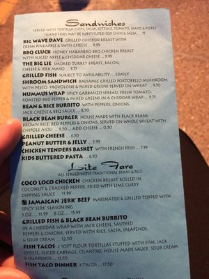 Menu photo 8 Tortuga's Lie Nags Head, NC Menu photo 8 Tortuga's Lie Nags Head, NC