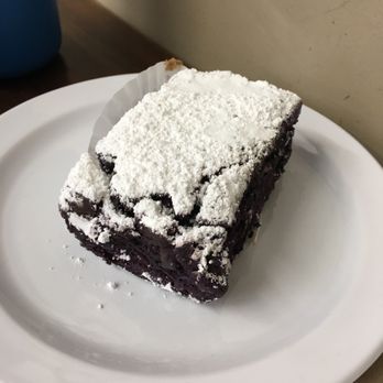 Jameson Brown Coffee Roasters - Ube and coconut cake with powdered sugar (so good) - Coffee & Tea Near Me - Pasadena, California