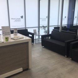Liberty Health Sciences - Some of the waiting sofas.