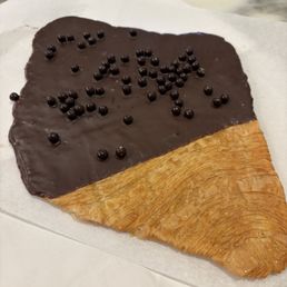 Chocolate Flat Croissant Chocolate Flat Croissant