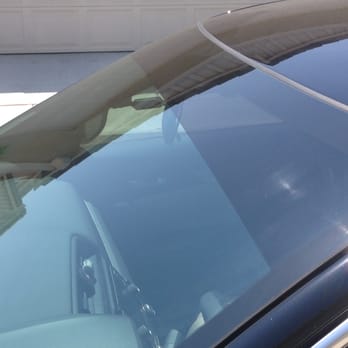 Rich's Tint Shoppe - dark (20%) - front visor - Car Window Tinting Near Me - Walnut, California