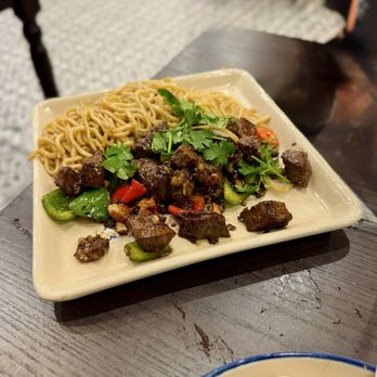 Buon Me Cafe - 37. Filet Mignon Shaken Beef w/ Garlic Noodle. Cơm Bò Lúc lắc (MI Tỏi) - Coffee & Tea Near Me - San Jose, California Buon Me Cafe - 37. Filet Mignon Shaken Beef w/ Garlic Noodle. Cơm Bò Lúc lắc (MI Tỏi) - Coffee & Tea Near Me - San Jose, California