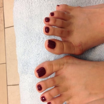 Happiness Nails - Pardon my scratched up/went-hiking-barefoot feet; here's my fabulous pedi! - Nail Salons Near Me - La Quinta, California Happiness Nails - Pardon my scratched up/went-hiking-barefoot feet; here's my fabulous pedi! - Nail Salons Near Me - La Quinta, California