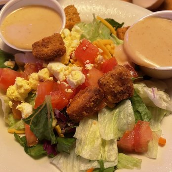 Texas Roadhouse - Did she mention they make their own croutons? - Steakhouses Near Me - Katy, Texas