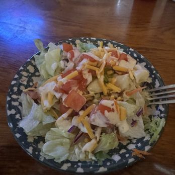 Buckhorn Bar - House salad, house made ranch - New American Near Me - Augusta, Montana Buckhorn Bar - House salad, house made ranch - New American Near Me - Augusta, Montana