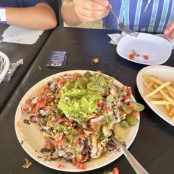 Día y Noche Beach Club - Chicken nachos