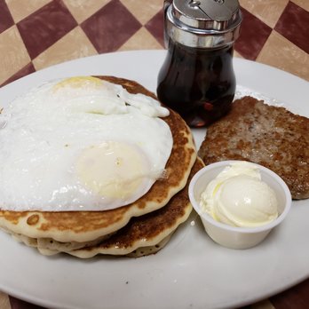 Hometown Cafe - my pancake sandwich - Breakfast & Brunch Near Me - Reno, Nevada