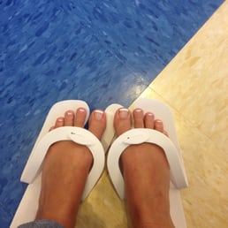 French pedicure! French pedicure!