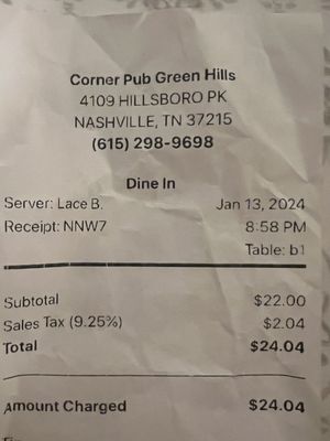 The Corner Pub by null