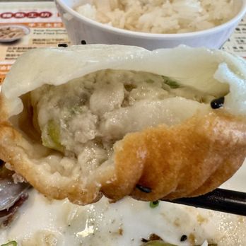 The Kitchen BBQ Express - Inside pan fried buns - Cantonese Near Me - Millbrae, California