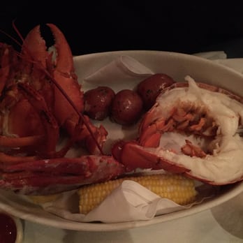 Atlantic Fish - 3lb lobster - so worth every bit of ridiculous dollar - Seafood Near Me - Boston, Massachusetts