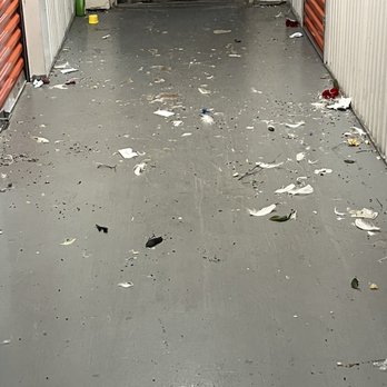 Public Storage - Floor with feces. - Self Storage Near Me - Lantana, Florida